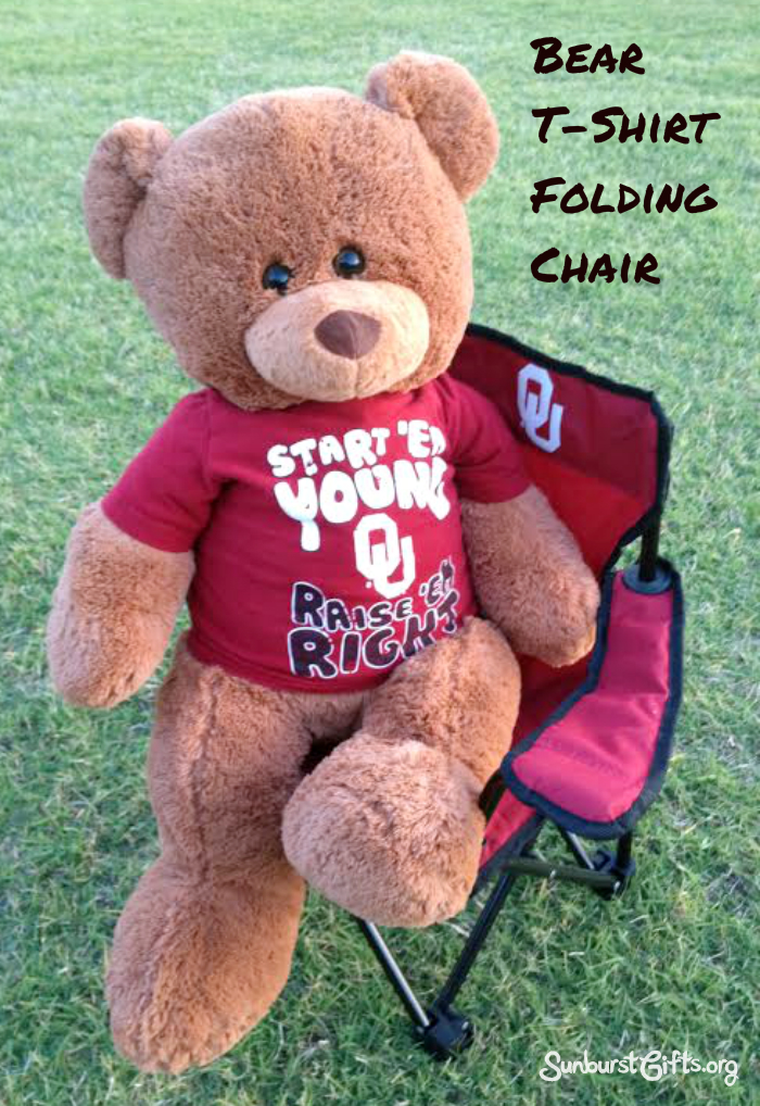 Papa Bear, Mama Bear & Baby Bear Folding ChairsThoughtful Gifts