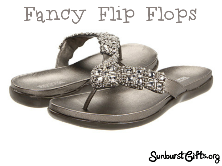 fancy flip flops